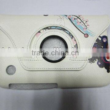360degree Rotary Stand PU Leather Flip Case for Samsung P3100/P6200