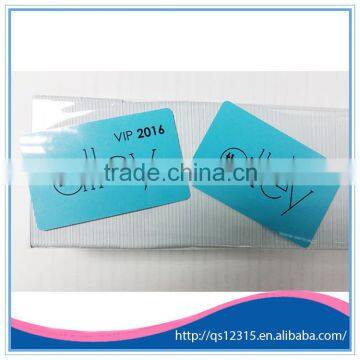 Glossy Surface Plastic Membership Card