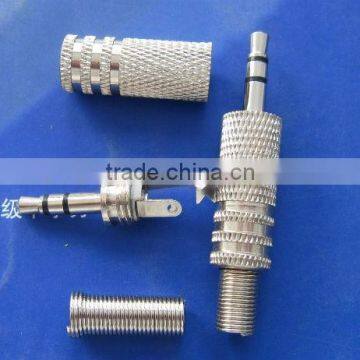 HIGH QUALITY STEREO PLUG , AUDIO & VIDEO CONNECTOR