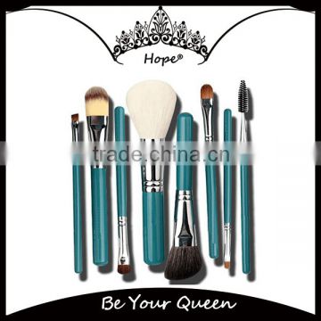 Beauty Turquoise 8pcs Popular Makeup Brush Set