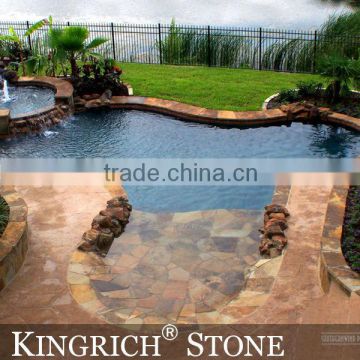 Natural granite types of paving stone