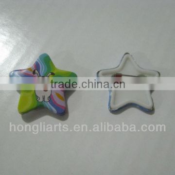 Promotional Gifts Star Design Tinplate Badge /Button Badge/Custom Badges