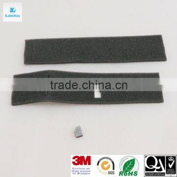 Grey sponge part with 3M 9448 adhesive