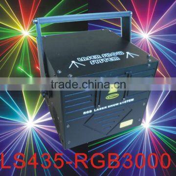 2W RGB stage Laser light