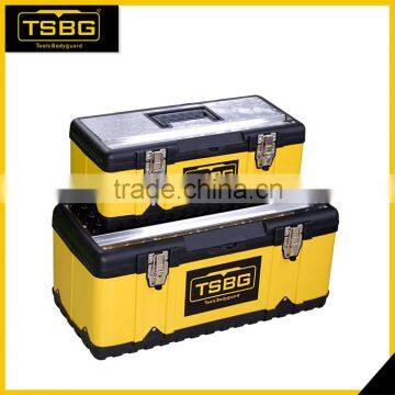 Hot sale plastic tool carrying case , metal tool box