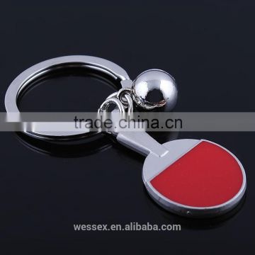 Table Tennis Key Chain,Metal Table Tennis Key Chain,Promotion gift