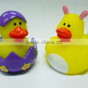 funny bath duck easter gift rubber duck