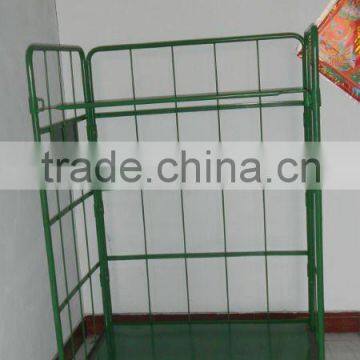 Foldable and stackable cage roller container