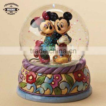 custom resin sweet micky mouse water ball for kids