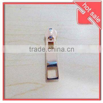 2013 fashion metal zipper puller slider with blink gold color