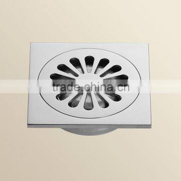 Thailand New Design Chrome Finish Brass Floor Drain