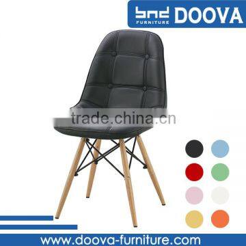 black crocodile leather dining chair