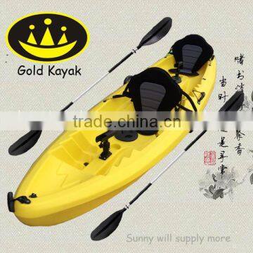 Family kayak ocean kayak with deluxe backseat