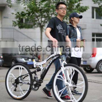 Mountain Bike 26 Inch 27-Speed Mountain Student Car Dual Shock Folding Bike High Carbon Exercise Bike photo-6