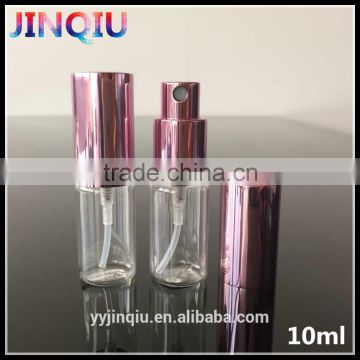 China factory supplier luxury empty cosmetic bottle 10ml , pump pressure spray bottle , small spray bottle