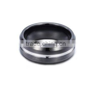 Stainless Steel Punk Style Ring Designs Black Plated Fashion Men Ring Quality Choice photo-3