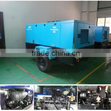 Diesel Engine driven portable air Compressor for mining jack hammer