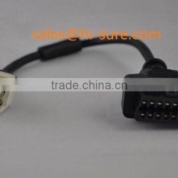 16PIN OBD2 Female connector to Volvo9P cable