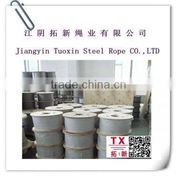 jiangsu nylon coated stainless steel wire 1x7 for sale