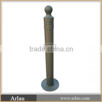 outdoor cast iron bollard, fixed bollard, traffic bollard