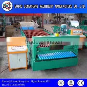 DC aluminium roofing sheet making machine