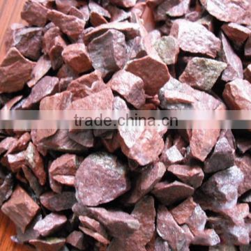 China factory wholesale price natural stone brown gravel