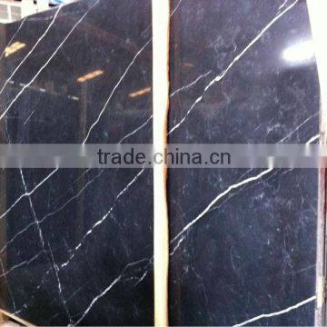 Polished Natural Nero Marquina Marble photo-4