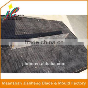 Stable rubber tyre shredder blade for plastic crusher