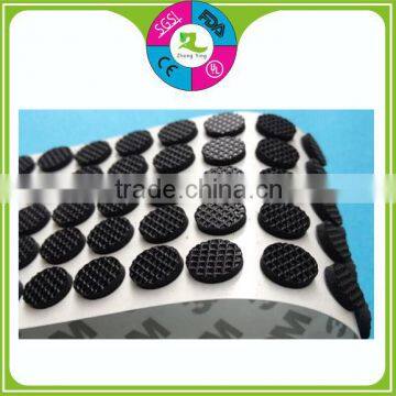 3M adhesive anti-slip functional skid resistance silicone rubber parts