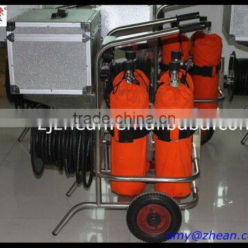 Breathing Protective Apparatus With Wheels