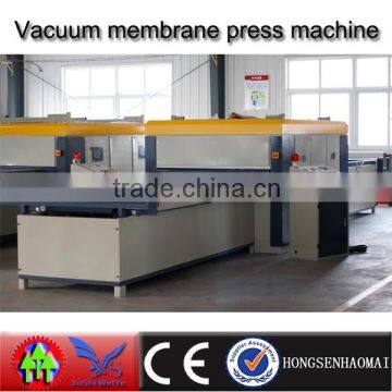 china manufacturer furniture door cabinet vacuum membrane press machine