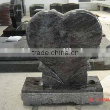 heart granite monument