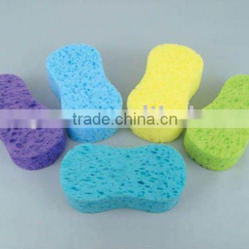 8 shpe car washing sponge