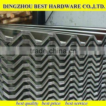 corrugated zinc roofing sheet