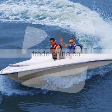 2014 High quality blue and white new beautiful engine speed boat for sale