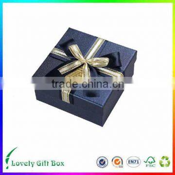 ribbon bow tie gift box cardboard box with UV coating