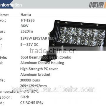 spot beam square led work light 31.5inch 150W SUV headstock light bar combo beam work light bar for truck