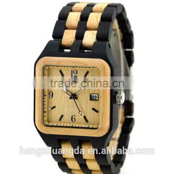 New Arrivals Wooden Wristwatch Cusotm Logo Mens Watch photo-4