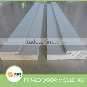 Primed Exterior door frame radiata pine Wood Moulding