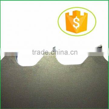 Tungsten carbide band saw blade for hard intractable materials