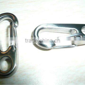 titanium spring snap titanium snap hook/titanium keychain from titanium products manufacture