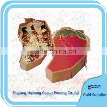 2013 fashion paper gift box with high quality customized OEM supplier