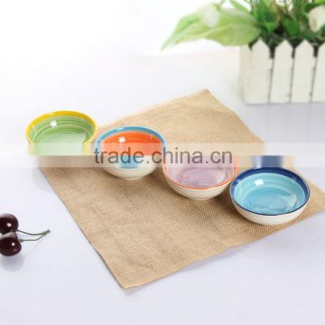 Hot Sale Customer Design Hand Painting Ceramics Bowl for Restaurant,Hotel and Home