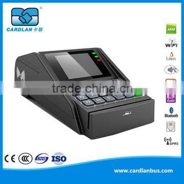 Payment POS terminal with scanning features, for micro-payments collection at loyalty store or shops