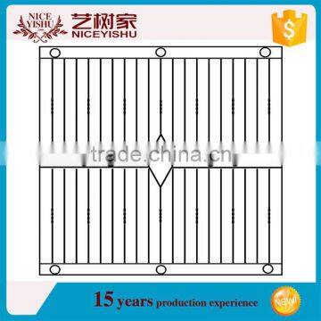 wrought iron flowers window grill / iron window grill price