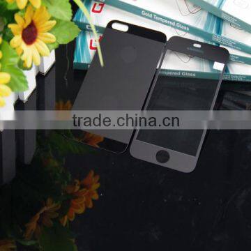 Full Covered Color Tempered Glass Screen Protector For Iphone 6 Metal Titanium Alloy Screen Protector photo-4