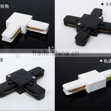 L T shape led track light connector for led track light rail track light accessories