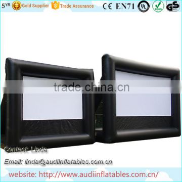 Cstomized outdoor movie screen inflatable