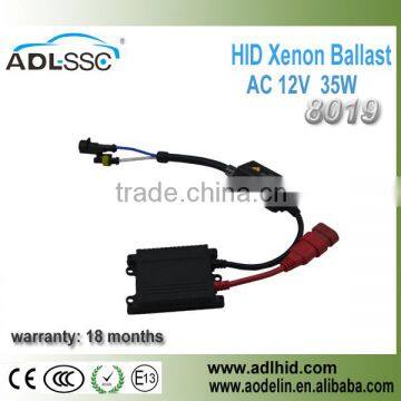 ADL-8019 HID replacement ballast 35W HID slim ballast for xenon light bulbs