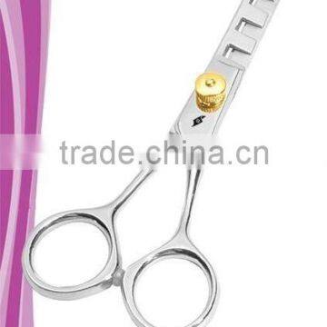 Aspen thinning Scissor 5 teeth 5.5 inch adjustable gold tension dial mirror finish